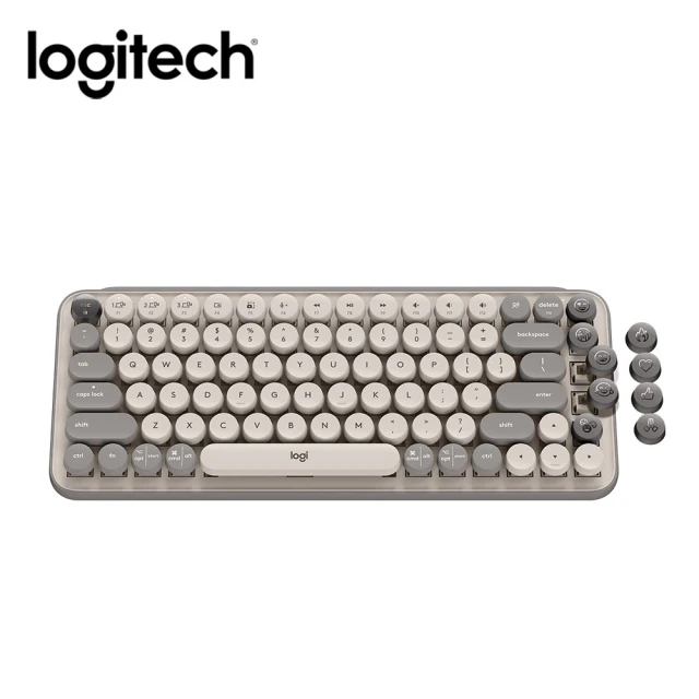Logitech 羅技 POP Keys 無線機械鍵盤 茶軸