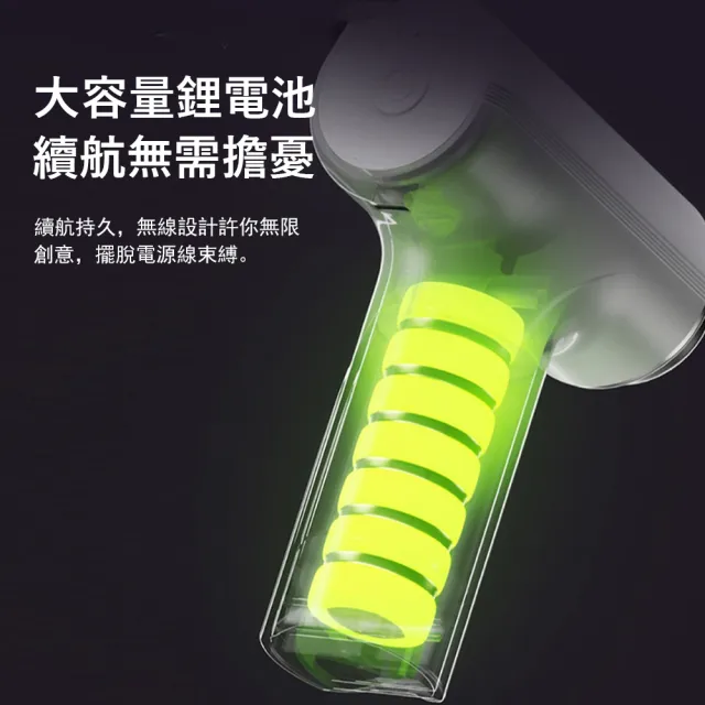 Klova 無線便攜電動打蛋器 USB雙棒奶油打發器 手持式攪拌器(烘焙/奶泡器)