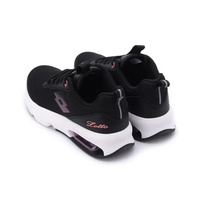 【LOTTO】ARIA” LITE 氣墊跑鞋 黑 女鞋 LT9060