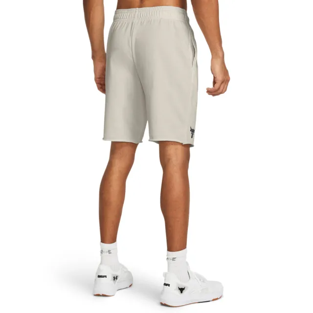 【UNDER ARMOUR】UA 男 Pjt Rock Terry 運動短褲_1361751-130(米色)