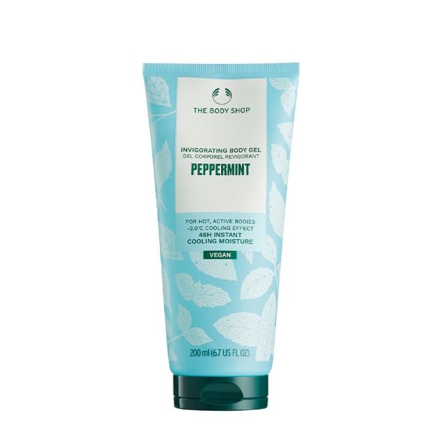 【THE BODY SHOP 美體小舖】薄荷沁涼身體凝膠-200ML