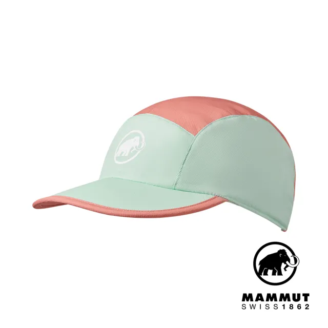 【Mammut 長毛象】Aenergy Light Cap 輕量遮陽鴨舌帽 薄荷綠/石英粉 #1191-01321