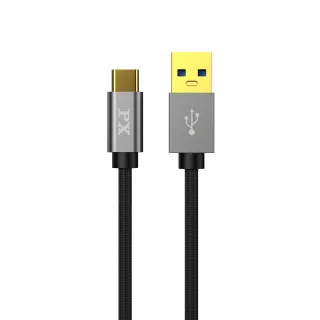 【PX 大通】UAC3-1B/1G/1W USB 3.0 A to C 超高速充電傳輸線 1米(PTC保護、支援9V快速充電 黑/灰/白 3色)
