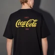 【Champion】官方直營-Coca Cola x CHAMPION 背後可口可樂印花短袖Tee(黑色)