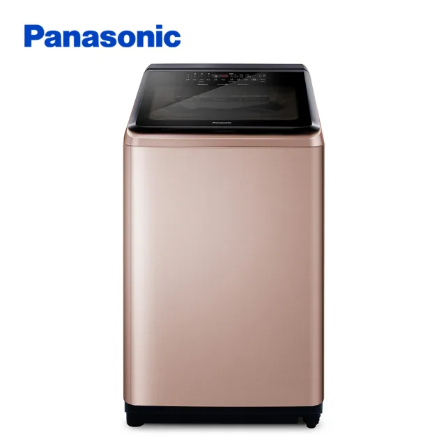 【Panasonic 國際牌】19公斤變頻直立式洗衣機-玫瑰金(NA-V190NM-PN)