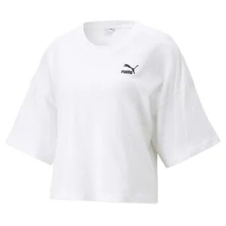 【PUMA官方旗艦】流行系列Classics寬鬆短版短袖T恤 女性 53805202