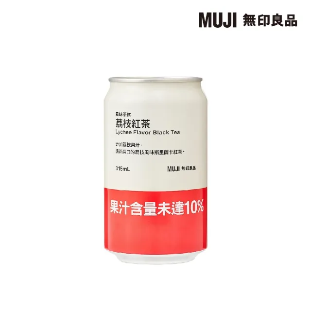 【MUJI 無印良品】綜合風味茶飲 ３１５ｍｌ*6(水蜜桃紅茶*2、草莓紅茶*2、荔技紅茶*2)