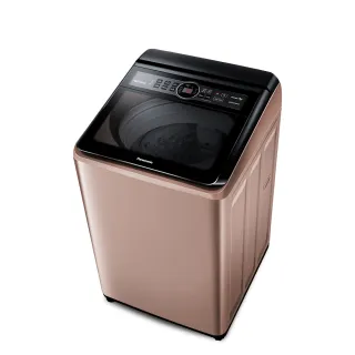 【Panasonic 國際牌】19公斤變頻直立式洗衣機-玫瑰金(NA-V190MT-PN)