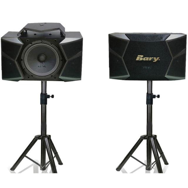 【BARY】專業型KTV會議日本10吋型喇叭+落地架組(K-9-BS15)
