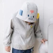 【奇哥官方旗艦】Chic a Bon 男童裝 機器人連帽造型外套-灰(2-5歲)