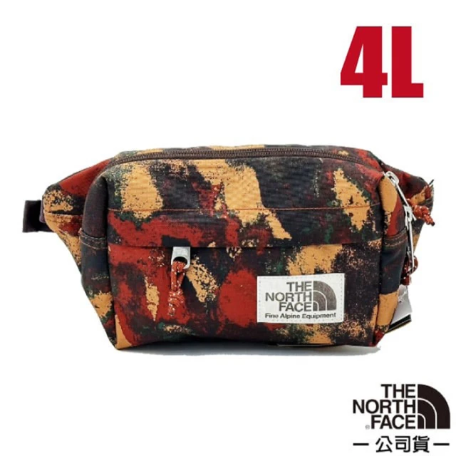 The North Face 防潑水休閒腰包4L.斜背包.側背包.隨身包袋.腰臀包(52VU-OSO 荒野迷彩)