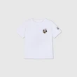【GAP】男幼童裝 Gap x 功夫熊貓聯名 Logo純棉印花圓領短袖T恤-白色(890551)