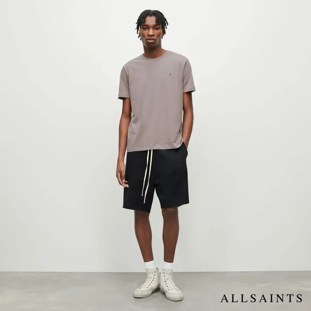 【ALLSAINTS】BRACE 公羊頭骨刺繡純棉修身短袖T恤 MD457U(常規版型)