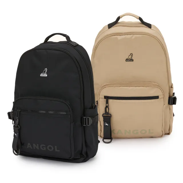 【KANGOL】袋鼠 經典後背包 64251745(筆電包 書包)