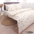 【Lust】法式玫瑰 100%純棉、雙人5尺床包/枕套/舖棉被套6X7尺、台灣製