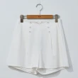 【H2O】雙排釦短褲(#4678002 西裝短褲 桔色/綠色/白色)