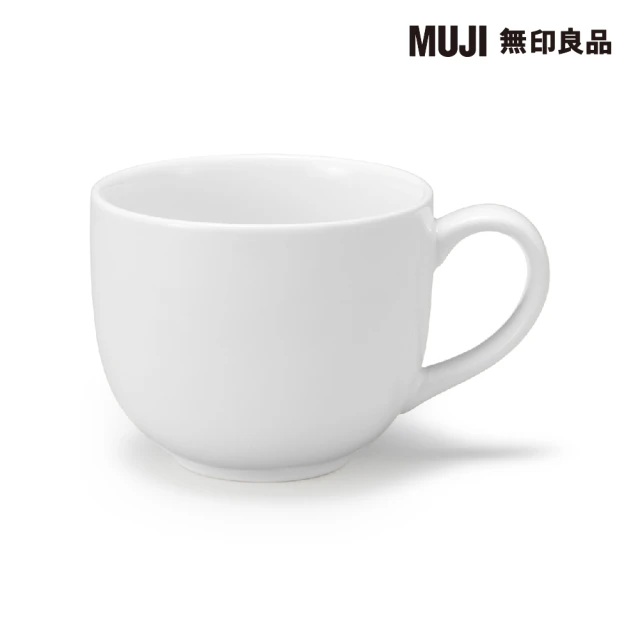 MUJI 無印良品 日常食器/咖啡杯/白 約250mL