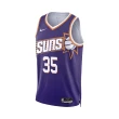 【NIKE 耐吉】球衣 Phoenix Suns 2023/24 NBA 紫 橘 太陽隊 鳳凰城 背心 無袖 吸汗(DV4855-570)