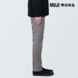 【MUJI 無印良品】男有機棉混彈性綾織合身褲(共5色)