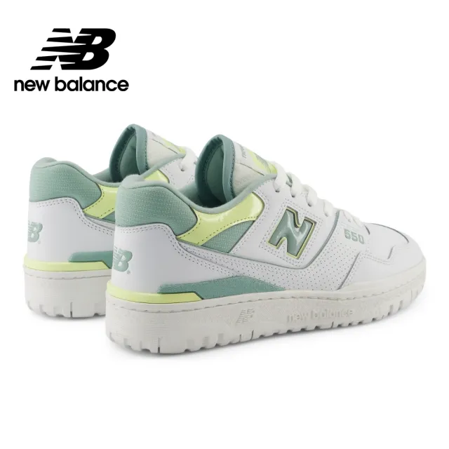 【NEW BALANCE】NB 復古鞋/運動鞋_女性_抹茶綠白_BBW550EB-B