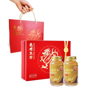 【Dragon Brand 龍標燕窩】金絲官燕濃縮冰糖燕窩禮盒（150g x2瓶裝/盒）(重陽禮盒送禮首選)