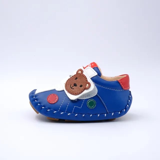 【Swan 天鵝】可愛熊熊小童寶寶學步鞋1586-藍(100586_03)