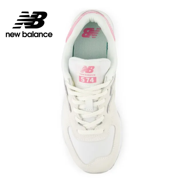 【NEW BALANCE】NB 574復古鞋/運動鞋_女性_米白粉_WL5742BA-B(IU同款)