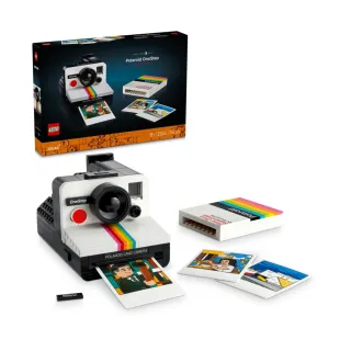 【LEGO 樂高】Ideas 21345 Polaroid OneStep SX-70 相機(拍立得 相機模型 禮物 DIY)