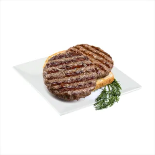 【勝崎生鮮】和牛漢堡排25片組(100公克±10% / 1片)