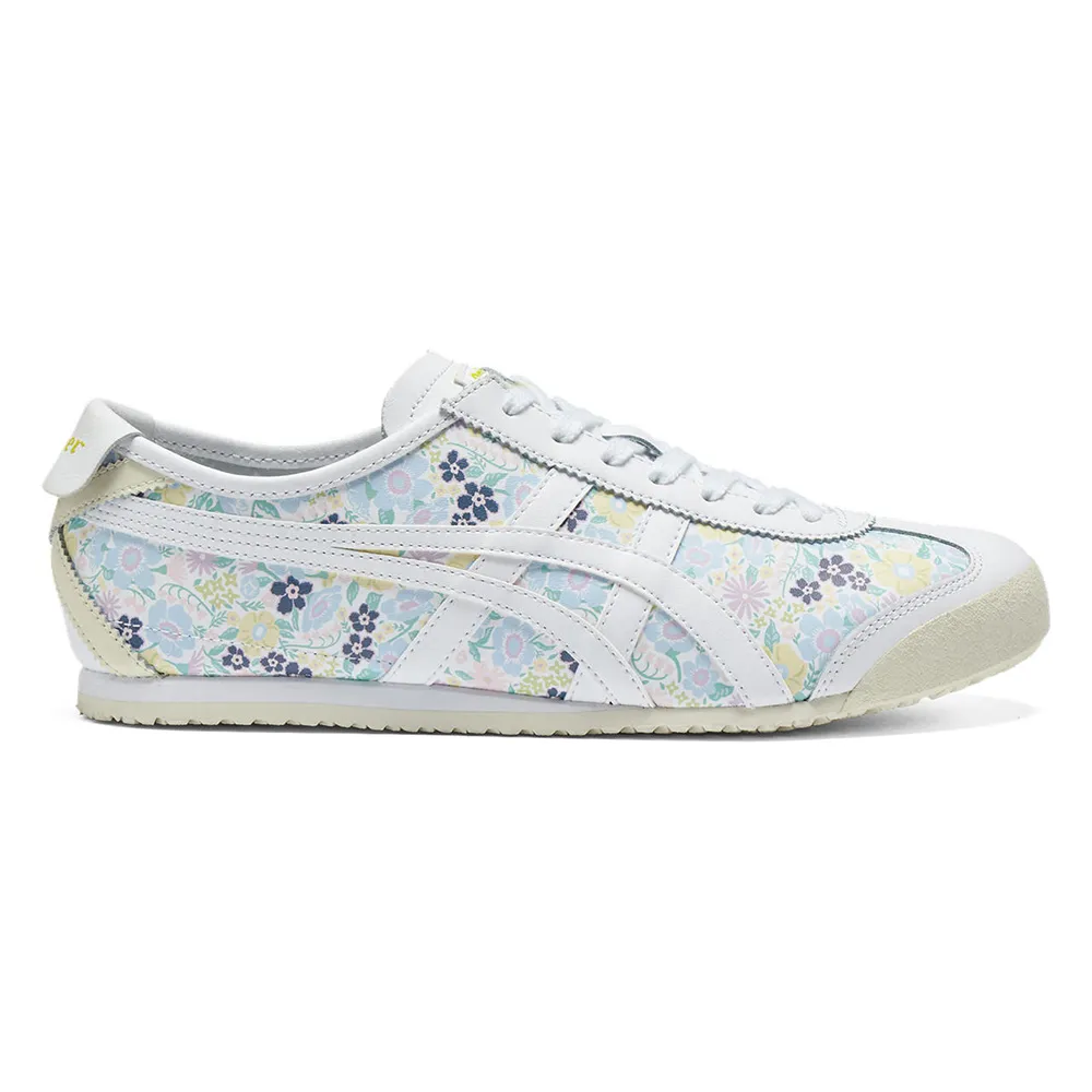 【Onitsuka Tiger】Onitsuka Tiger鬼塚虎-藍綠花紋底白虎爪紋 MEXICO 66(1183C152-100)