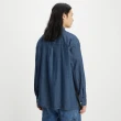 【LEVIS 官方旗艦】男款 Oversize寬鬆版拼接牛仔襯衫外套 上衣 熱賣單品 A5724-0001