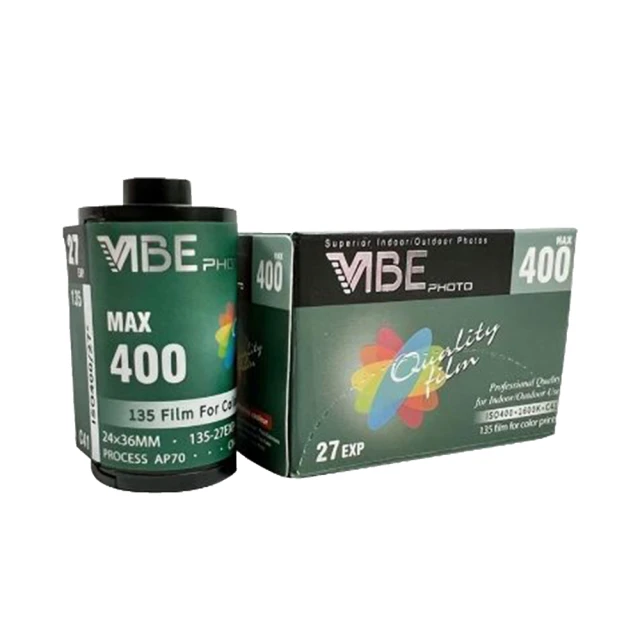 【VIBE】德國 135 彩色膠卷負片底片(ISO 400 27張)