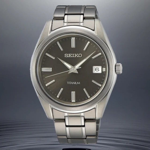 SEIKO 精工 CS系列 城市簡約 鈦金屬 超輕經典手錶40mm/SK027(6N52-00B0D / SUR375P1)