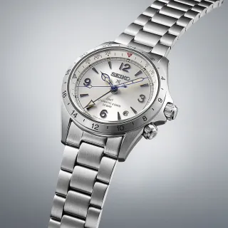 【SEIKO 精工】Prospex 黑標 LAND GMT 三日鍊 潛水機械錶(6R54-00B0S /SPB409J1)