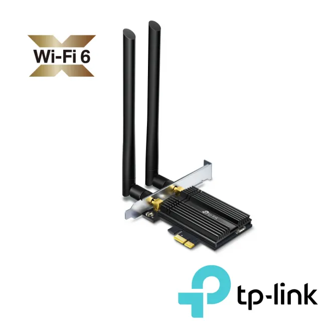 【TP-Link】Archer TX50E AX3000 Wi-Fi 6 藍芽 5.2 PCI-E Express無線網路介面卡(無線網卡)