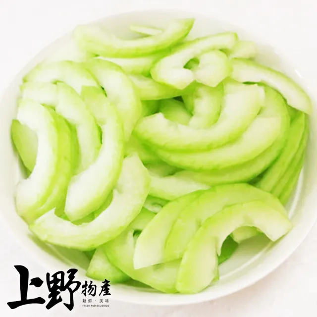 【上野物產】大黃瓜/刺瓜切片(500g±10%/包 刺瓜/冷凍蔬菜/蔬菜/素食/貢丸/便當)