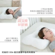 【凱蕾絲帝】台灣製造-平凹造形可水洗物理健康止鼾枕(一入)