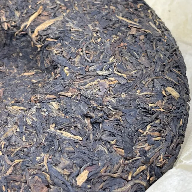 【盛嘉源】港訂 橙飛印-小黃印  90末(普洱茶   生茶 357g)