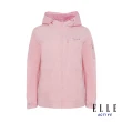 【ELLE ACTIVE】女款 防潑水防風連帽外套-粉紅色(EA24M2W6101#72)