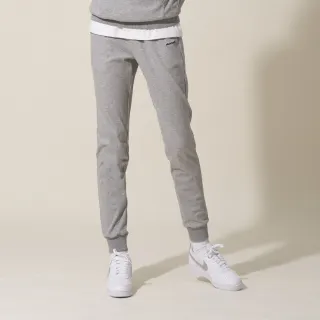 【ELLE ACTIVE】女款 日常百搭素色休閒束口長褲-淺灰色(EA24S2W3403#93)