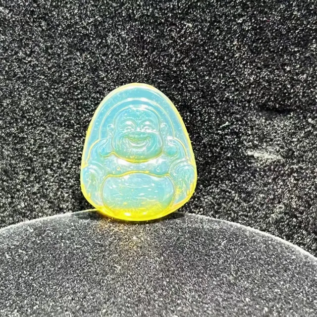 【勝弘珠寶】多明尼加藍珀彌勒佛-小