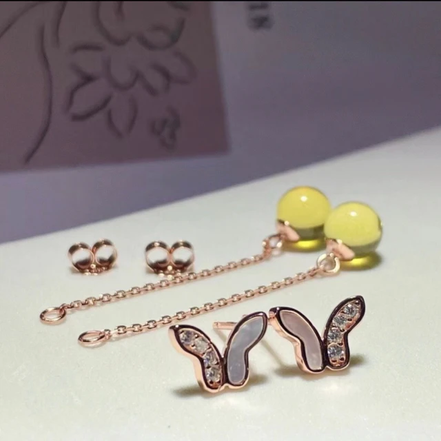 勝弘珠寶 波羅的海蜜蠟螺紋設計耳環折扣推薦