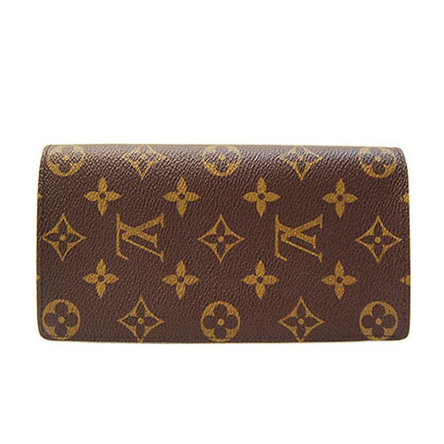 【Louis Vuitton 路易威登】M66540 經典花紋多層次長夾