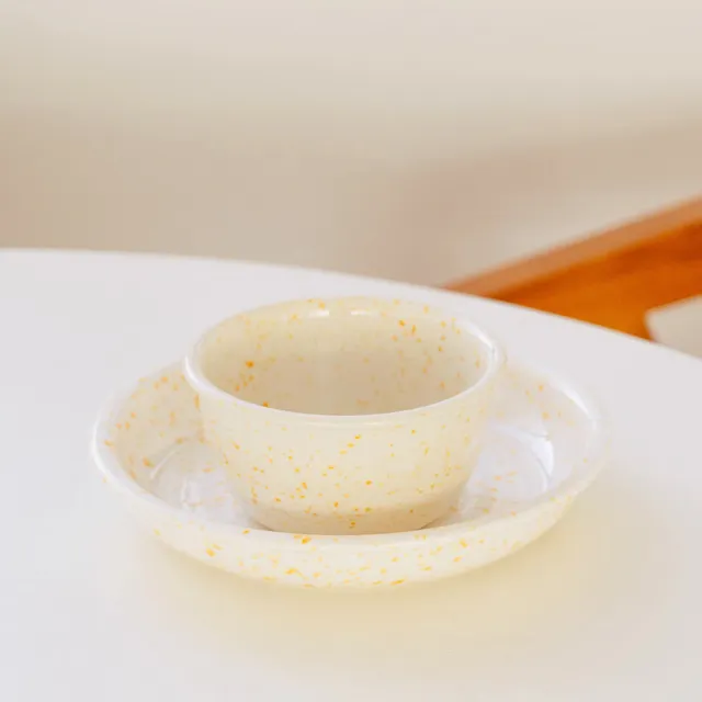 【MYUMYU 沐慕家居】潑墨陶瓷碗(陶瓷盤子 陶瓷深盤 陶瓷碗盤 盤子 瓷器碗盤 湯盤 餐盤  陶瓷碗 碗盤)