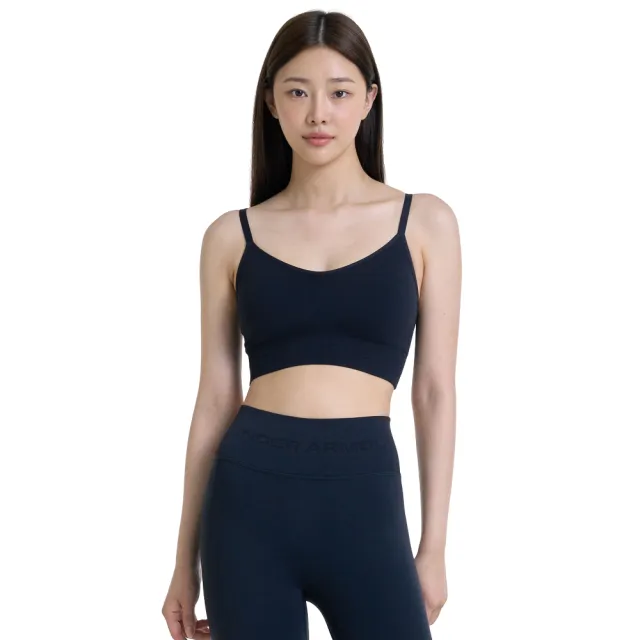 【UNDER ARMOUR】UA 女 Train Seamless 低衝擊運動內衣_1380428-001(黑色)