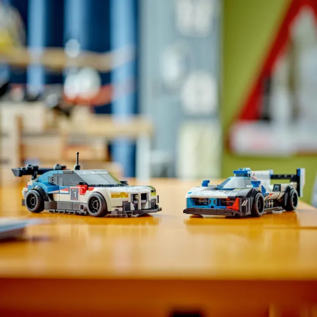 【LEGO 樂高】極速賽車系列 76922 BMW M4 GT3 & BMW M Hybrid V8 Race Cars(德國 賽車 模型)