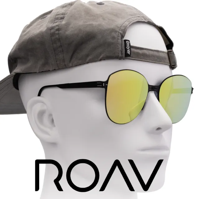【ROAV】Keys 超輕折疊太陽眼鏡(超輕 折疊 附收納保護套 Keys NY006 13.66)
