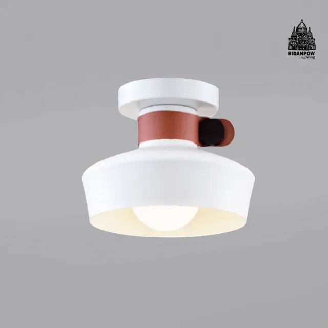 【必登堡】笛丘小吸頂燈 細雪白 B42500B(過道燈/走廊燈/單燈/現代/美式)