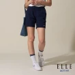 【ELLE ACTIVE】女款 四面彈休閒短褲-深藍色(EA24M2W3001#39)