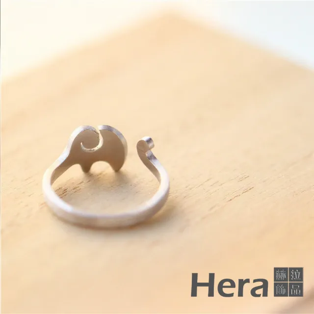 【HERA 赫拉】法國原創個性大象戒指 H111032307(飾品)